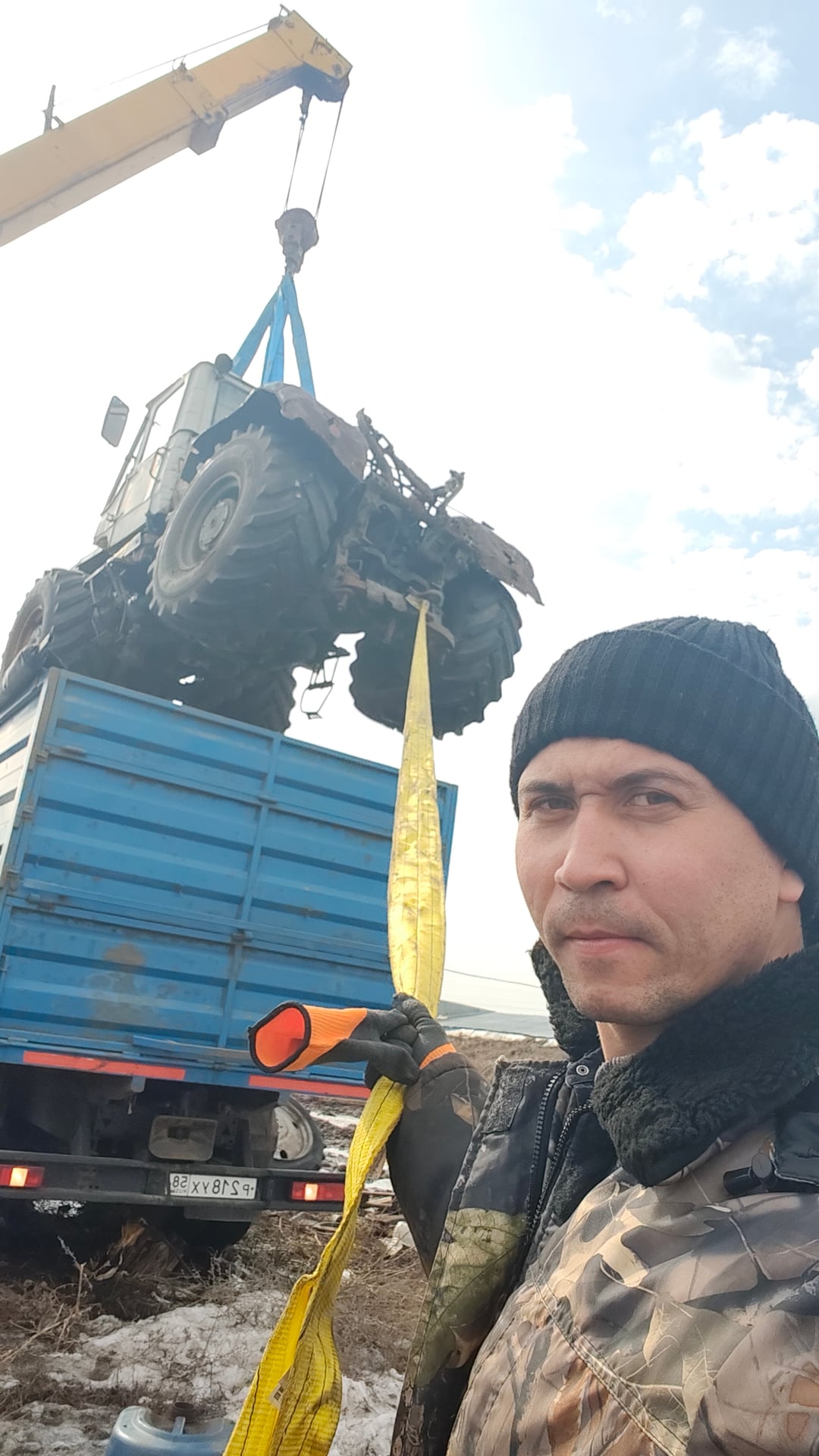 Поймал Тракторёшку !