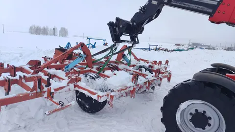 В снежном феврале 2023 разобрали и отгрузили культиватор АПК !