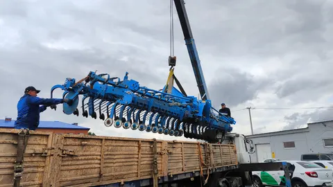 Отгрузка дисковой бороны Lemken Rubin 10